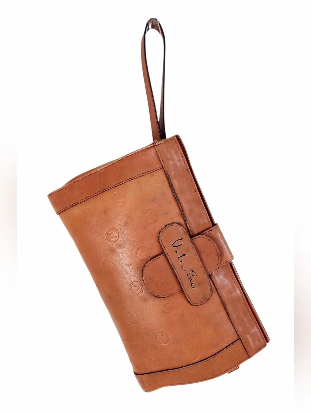 Valentino Garavani Vintage Leather Clutch Project Bag - Picture 5 of 16
